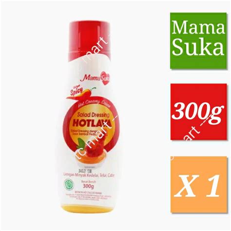 Jual MamaSuka Salad Dressing Hot Lava G Shopee Indonesia