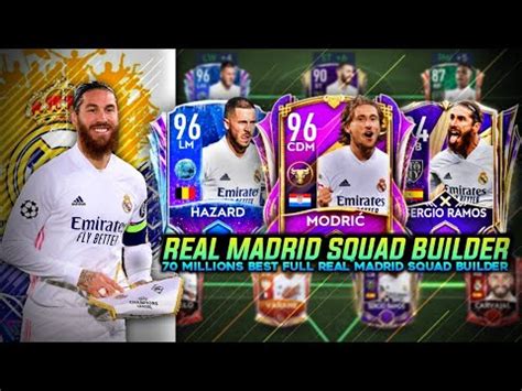 Real Madrid Squad Builder Millions Full Real Madrid Squad Fifa