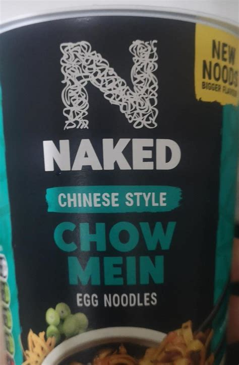 Chow Mein Egg Noodles Naked калорійність харчова цінність TablycjaKalorijnosti