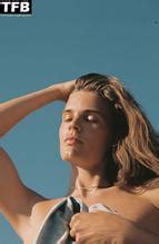 Lois Schindeler Sexy Poses Topless Showcasing Her Nude Tits In A Photoshoot AZNude