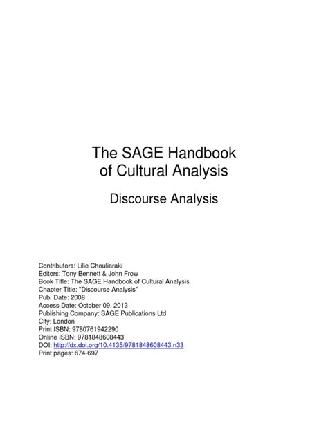 Pdf Chouliariki Discourse Analysis Dokumen Tips