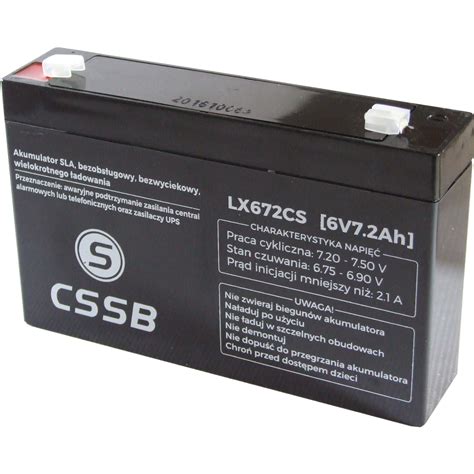 Стационарен акумулатор с AGM гел 6V 7.2 Ah - eMAG.bg