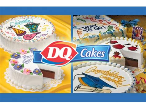 Treat Dad or your Grad to a DQ Classic Ice Cream Cake or Blizzard Cake...