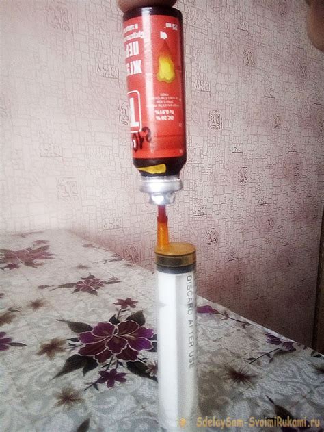 Перезарядка использованного перцового баллончика