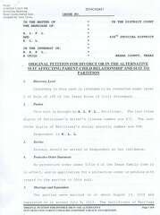 Same Sex Divorce Filed In Bexar