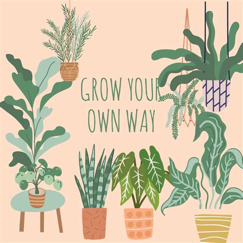 You Can Grow Your Own Waaaaaaay ☘️🌱🌵☘️🌱🌵 🏷 Plantquote