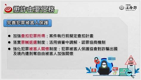 「新世代打擊詐欺策略行動綱領1 5版」懲詐面向宣導政策 行政院全球資訊網 院會議案