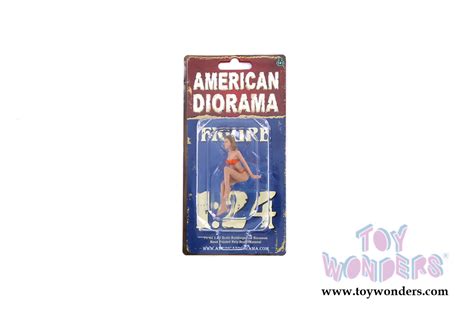 American Diorama Figurine Bikini Girl November Scale Orange