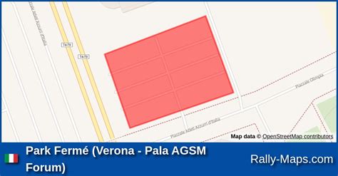 Karte Park Ferm Verona Pala Agsm Forum Rally Due Valli