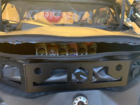 Geiser Cargo Rack With Prp Large Bag Can Am Maverick Forum