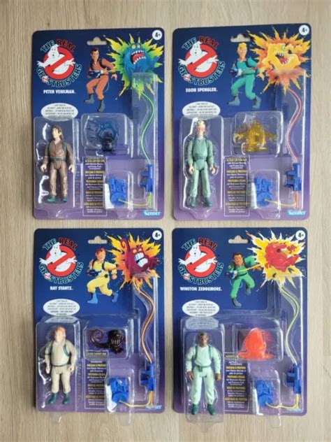 HASBRO KENNER RE ISSUE THE REAL GHOSTBUSTERS Peter Ray Egon Winston NEW