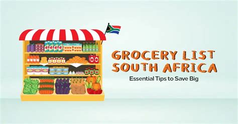 Grocery List South Africa Essential Tips To Save Big
