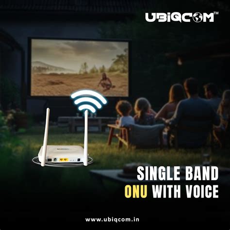 XPON ONU With Voice WiFi Router | UBIQCOM - ubiqcom india - Medium