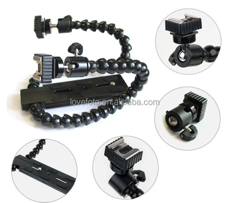 Macro Shooting Flexible Dual Arm Dual Hot Shoe Flash Bracket Buy Dual Arm Flash Bracket Dual