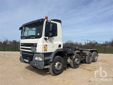 Buy Daf Cf X Camion Ampliroll Hook Lift Truck By Auction