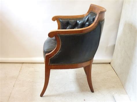 19th Century Walnut Club Chair
