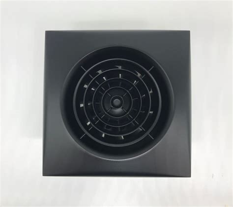 Вентилятор накладной Soler & Palau Silent 100 CRZ Black Matte (таймер ...