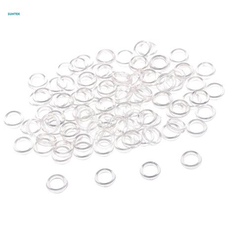 X Pcs Nylon Bra Strap Adjuster Slider Ring Lingerie Sewing Crafts