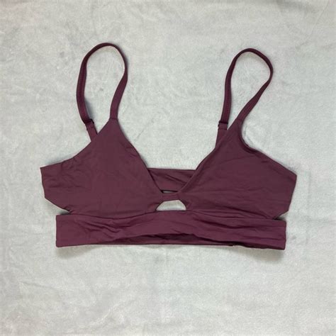 Tavik Swim New Tavik X Fp Juliet Cutout Strappy Bikini Top Burgundy M Poshmark