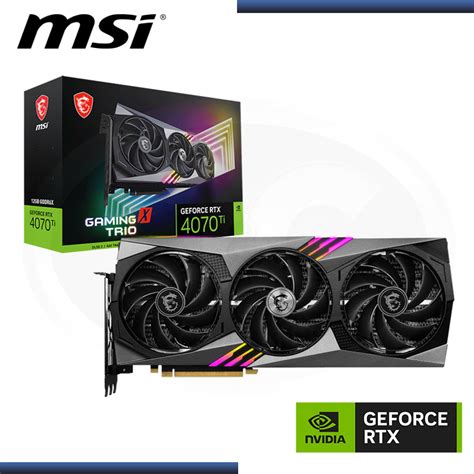 MSI GEFORCE RTX 4070 Ti 12GB GDDR6X 192BITS GAMING | Compara precios ...