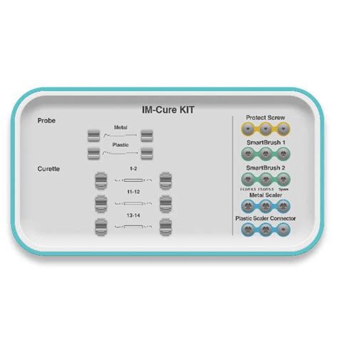 Kit D Instruments Pour Implantologie Dentaire Im Cure Osstem