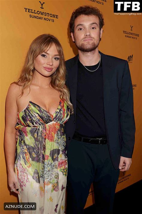 Natalie Alyn Lind Sexy Seen Showing Off Her Hot Tits At The Yellowstone Premiere In New York