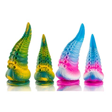 Epic Tentacle Dildo אפיק זרוע תמנון דילדו 6 17 8 20 ס מ עם ואקום