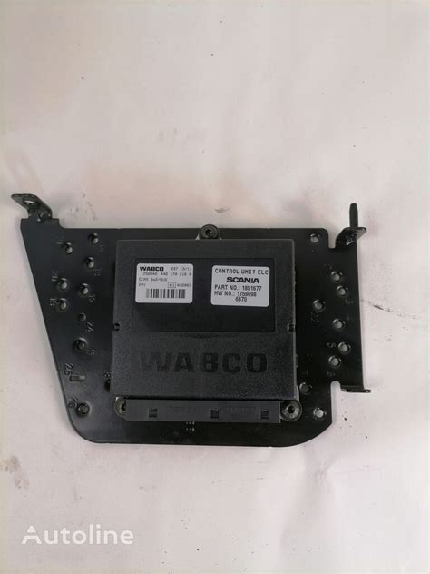 Scania Ecu ECAS 1851677 Control Unit For Scania R440 Truck Tractor For