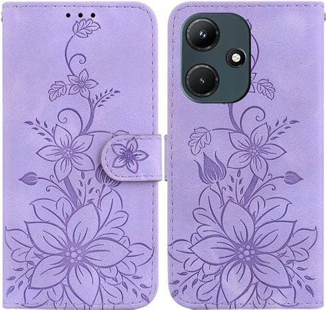 Saturcase Etui Pokrowiec Sk Rzane Magnes Do Infinix Hot I Etui Na Telefon Ceny I Opinie