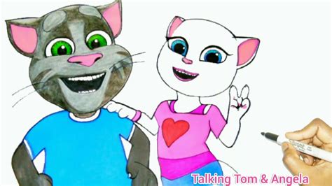 Update More Than 181 Talking Tom Drawing Latest Nanoginkgobilobavn