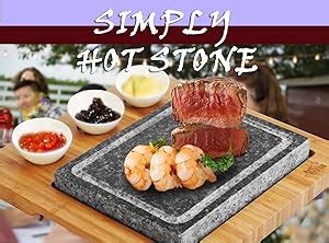 Amazon Artestia Cooking Stones For Steak Indoor Grill Sizzling Hot Stone Set Steak Stones