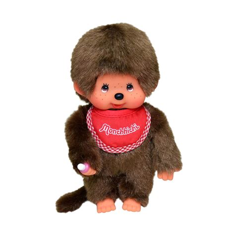 Bandai Monchhichi Peluche Gar On Rouge