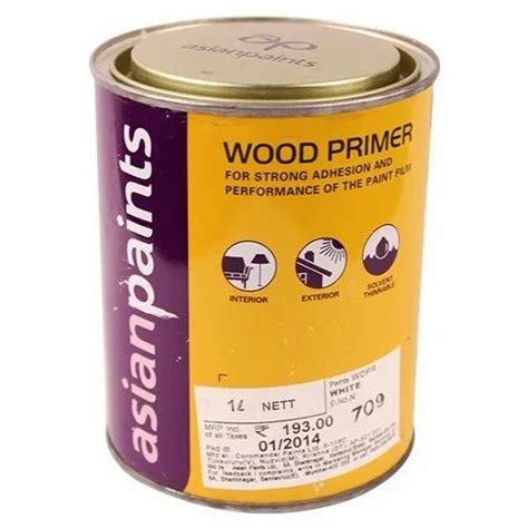Asian Paints Wood Primer At ₹ 180litre In Ahmedabad Id 22592565012