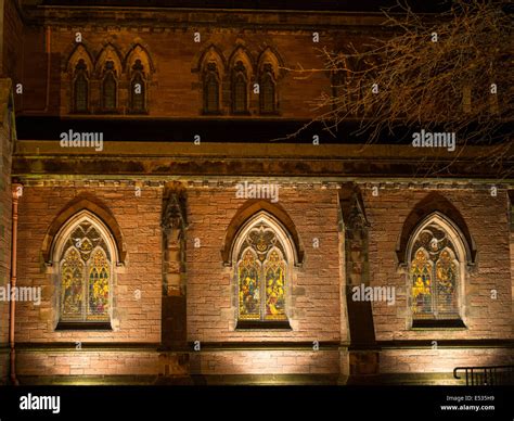 St Andrew's Cathedral stained glass window Stock Photo - Alamy