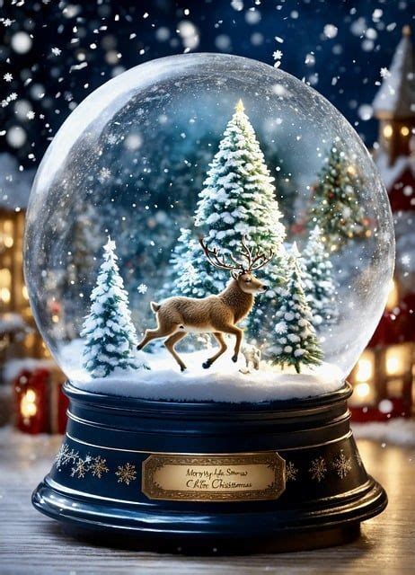 Reindeer Snow Globe Pictures, Photos, and Images for Facebook, Tumblr ...