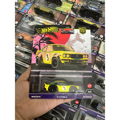 LeHuong Diecast Xe mô hình Hot Wheels Premium Mazda Rx Màu Xanh Chuối Shopee Việt Nam