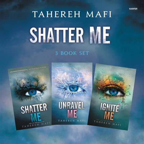 Shatter Me 3 Book Set 1 Shatter Meunravel Meignite Me Luisterboek