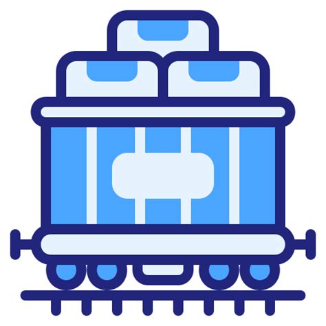 Freight Wagon Generic Color Lineal Color Icon