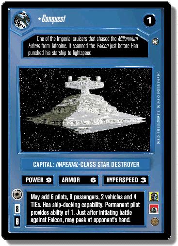 Conquest (ANH) | CardGuide Wiki | Fandom