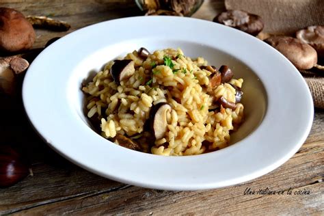 Descubrir 92 imagen risotto de champiñones receta italiana Abzlocal mx