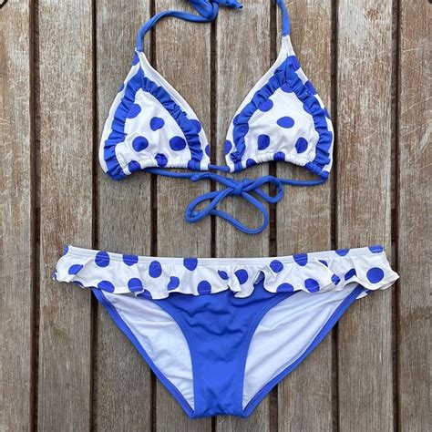OndadeMar Swim Ondademar Polka Dot String Bikini Set Poshmark