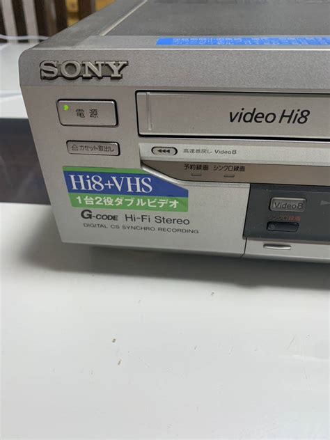 Yahooオークション Sony ソニー ビデオカセットレコーダー Wv H6 通