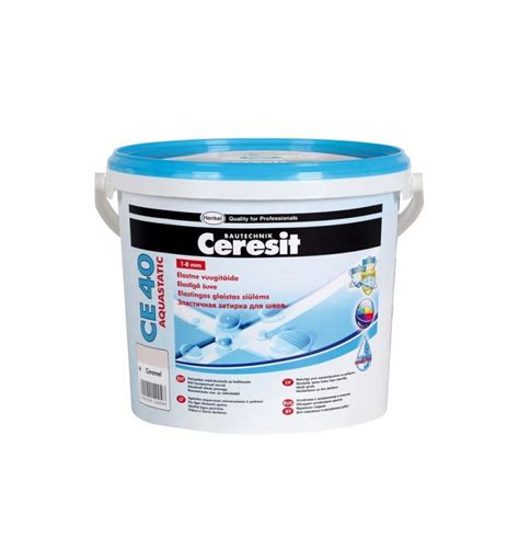 CE 40/1кг Aquastatic Затирка аквастатик (багама 43) 1 кг Ceresit ...