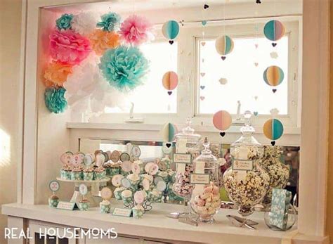 Hot Air Balloon Baby Shower Real Housemoms