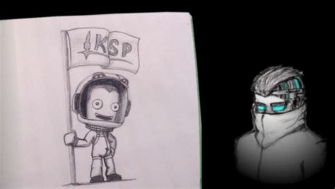 Speed Drawing Jebediah Kerman Kerbal Space Program Youtube