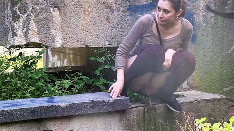Desperate Brunette Needs To Piss Twice On A Walk Porn Bf Xhamster