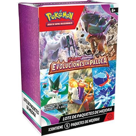 Pokemon Cards Evoluciones En Paldea Escarlata Y P Rpura Espa Ol