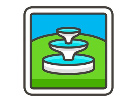 Fountain Emoji Icon Png Transparent Emoji