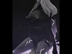 Etheria Gets On Her Knees And Poses For You While She Rides A Dildo And A Buttplug Fortnite