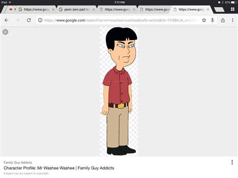 Mr washee washee | Family guy, Guys, Disney characters